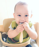 Silicone baby Bib / Bavoir En Silicone - Beba Canada