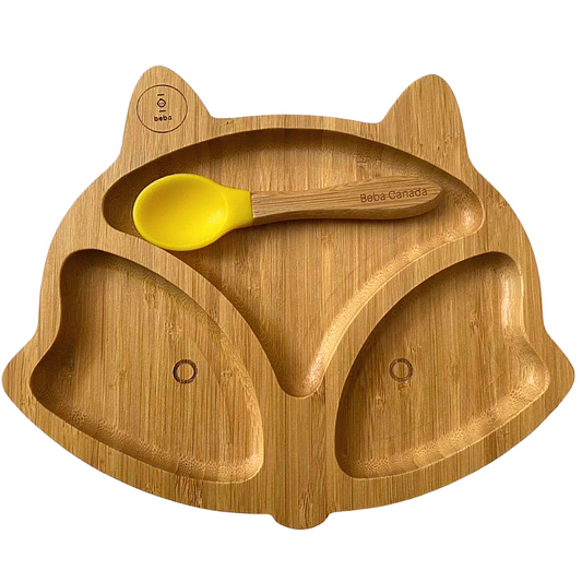 Beba Bamboo Suction Plate