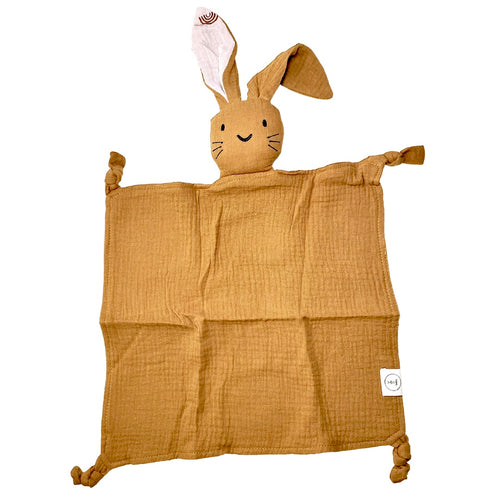 Organic Cotton Bunny Lovey - Beba Canada