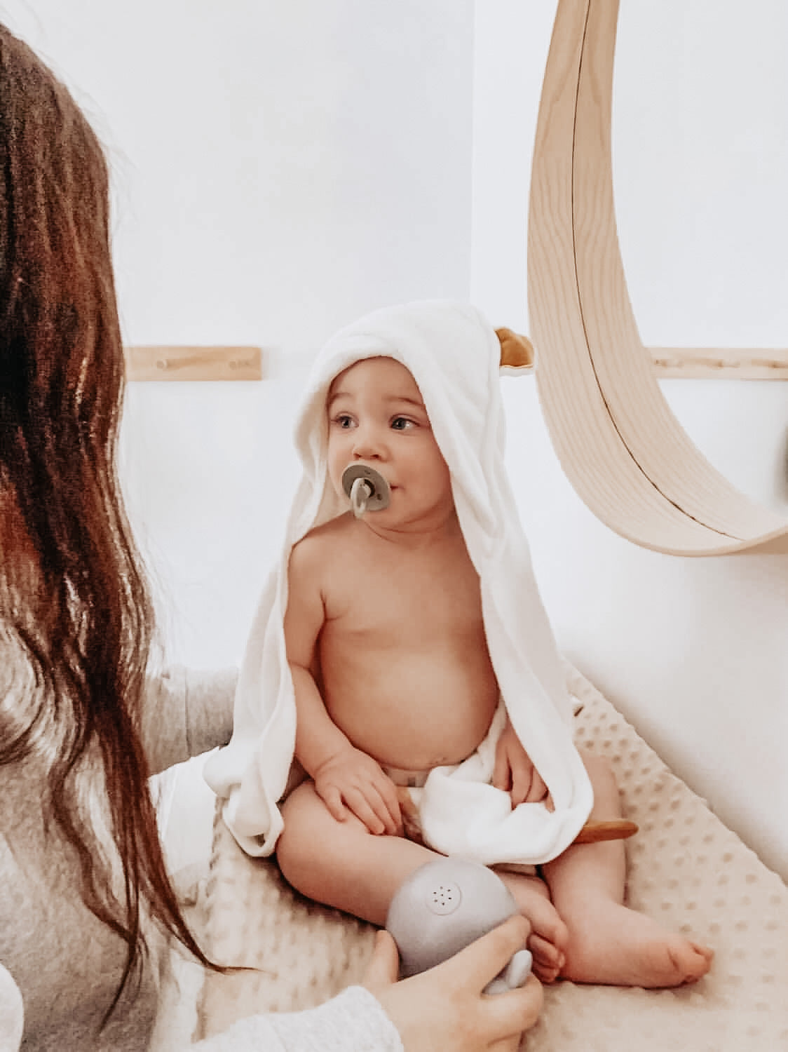 Bamboo Hooded Baby Bath Towel - Beba Canada