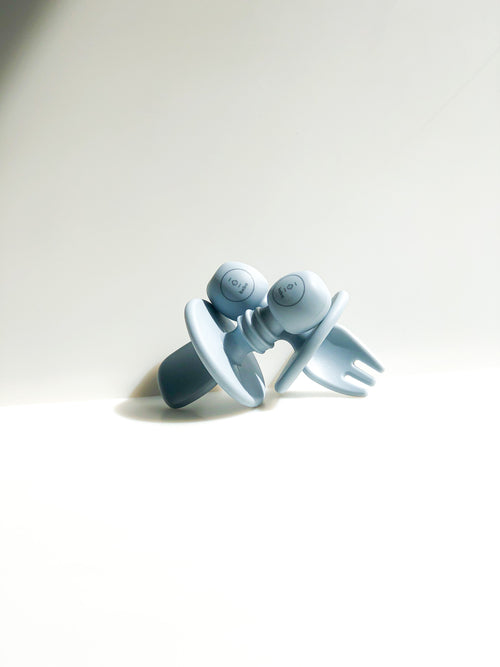 Tesoro Tiny Spoon & Fork Utensils Set - Beba Canada