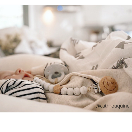 Silicone Pacifier Teether Clip | Mali - Beba Canada
