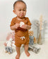 Organic Ribbed Two-Piece Short Set