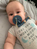 Silicone Pacifier Teether Clip | Mali - Beba Canada