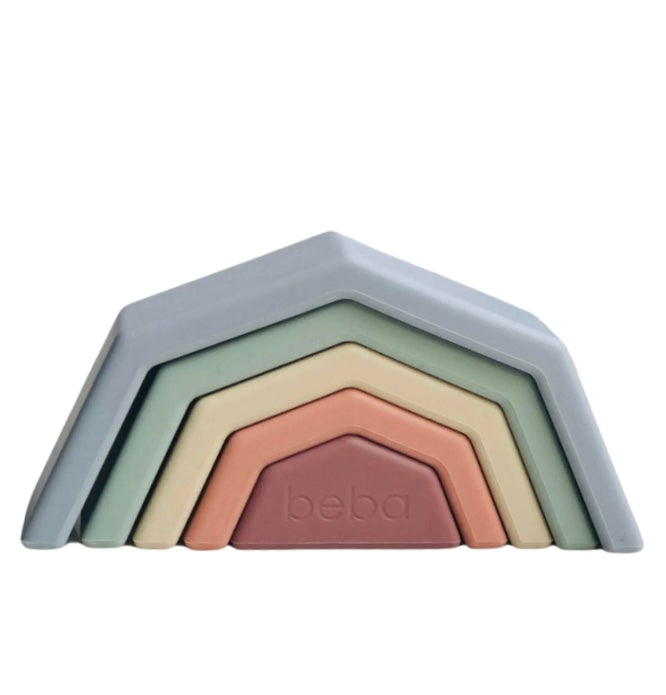 Rainbow Stacking Toy - Beba Canada