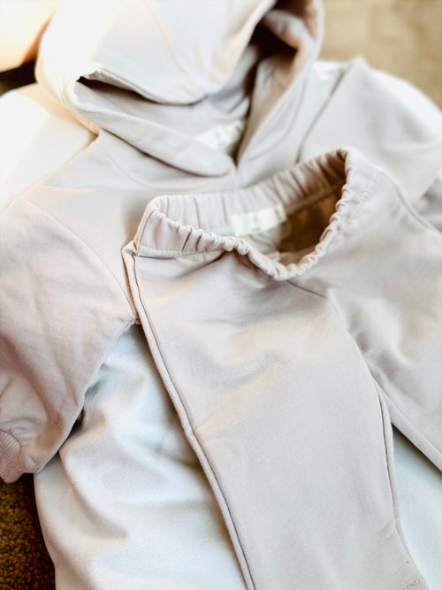 NEO Pocket Hoodie and Joggers Organic Sweatsuit - Beba Canada