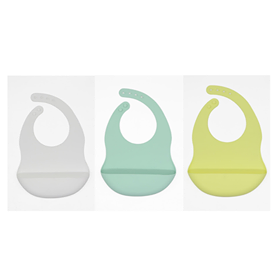 Yummy Bean Silicone Bib - Beba Canada